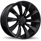 Replika R241 - 20X10.0 | 5X114.3 | 64.1 | +40 Satin Black