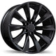Replika R241B - 19X9.5 | 5X114.3 | 66.1 | +45 Satin Black