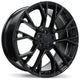 Replika R253 - 21X9.5 | 5X112 | 66.6 | +33 Gloss Black