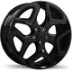 Replika R255 - 17X7.0 | 5X100 | 56.1 | +55 Gloss Black