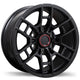 Replika R258 - 17X8.0 | 6X139.7 | 106.1 | +5 Satin Black