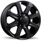 Replika R261 - 20X8.0 | 8X165.1 | 121.1 | +54 Satin Black