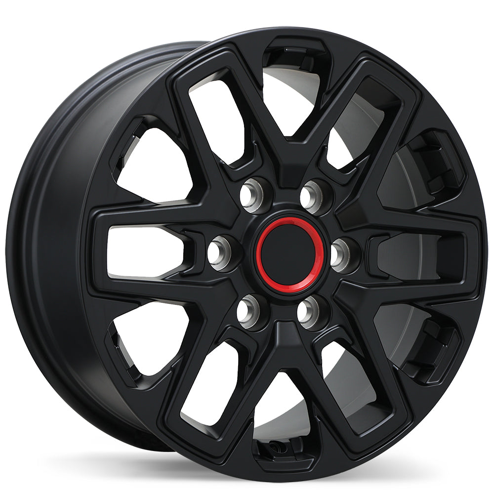 Replika R262 - 17X8.0 | 6X139.7 | 95.1 | +55 Satin Black