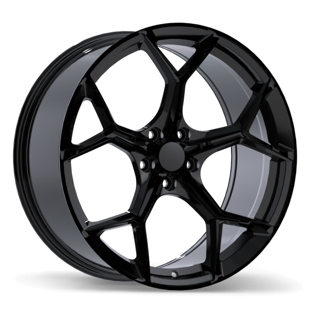 Replika R282 - 20X9.0 | 5X112 | 66.5 | +33 Gloss Black