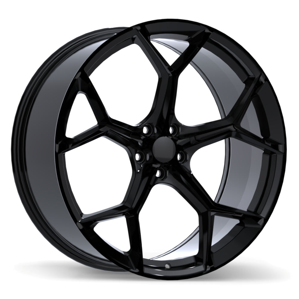 Replika R282 - 22X9.5 | 5X112 | 66.5 | +25 Gloss Black
