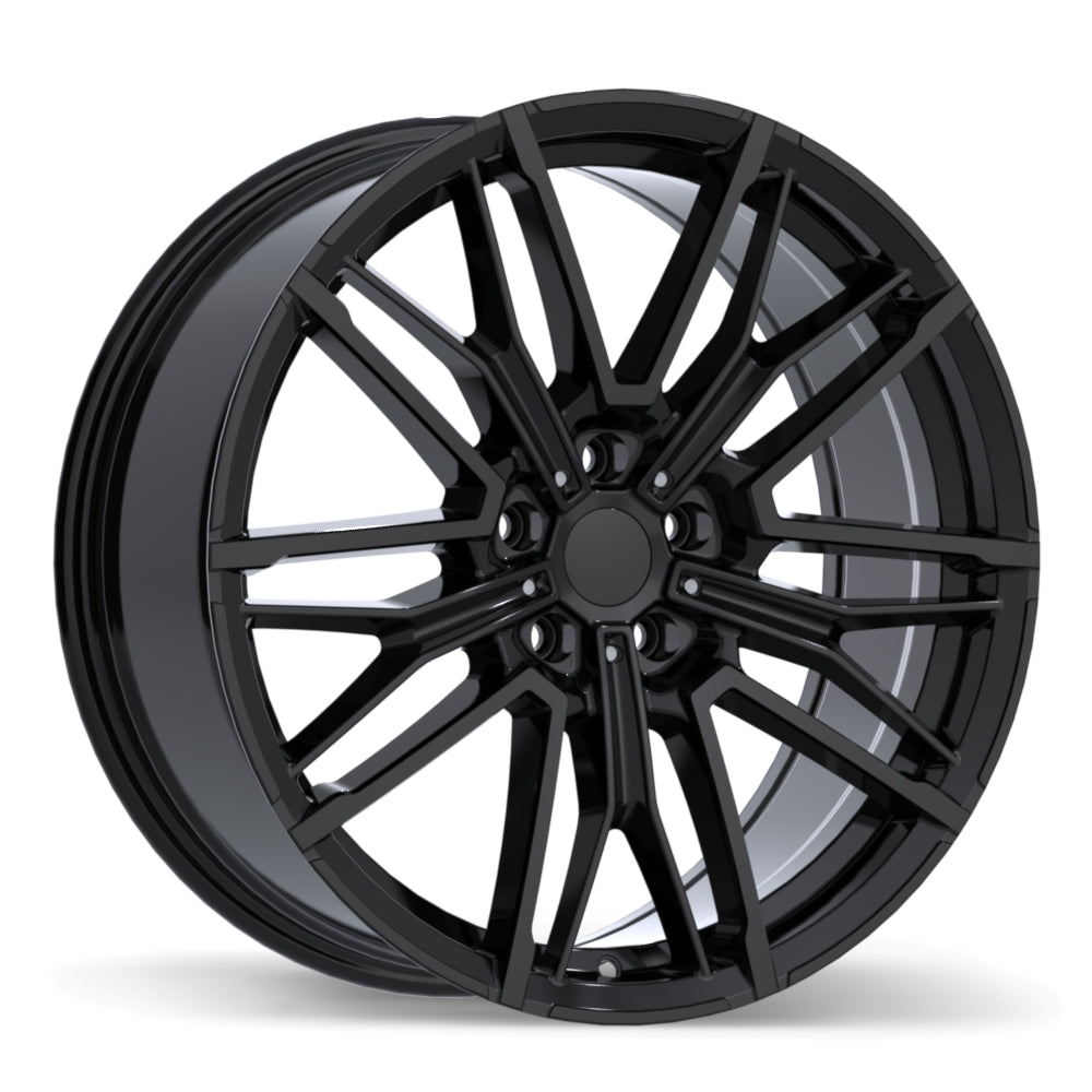 Replika R283 - 19X8.0 | 5X112 | 66.6 | +35 Gloss Black
