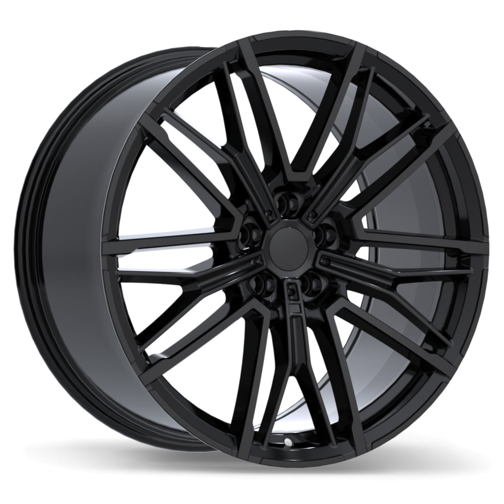 Replika R283 - 20X9.0 | 5X112 | 66.6 | +35 Gloss Black