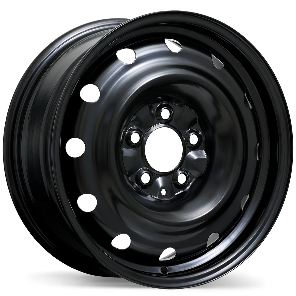 Steel Traditional / Traditionnel - 16X6.5 | 5X114.3 | 72.0 | +40 Black
