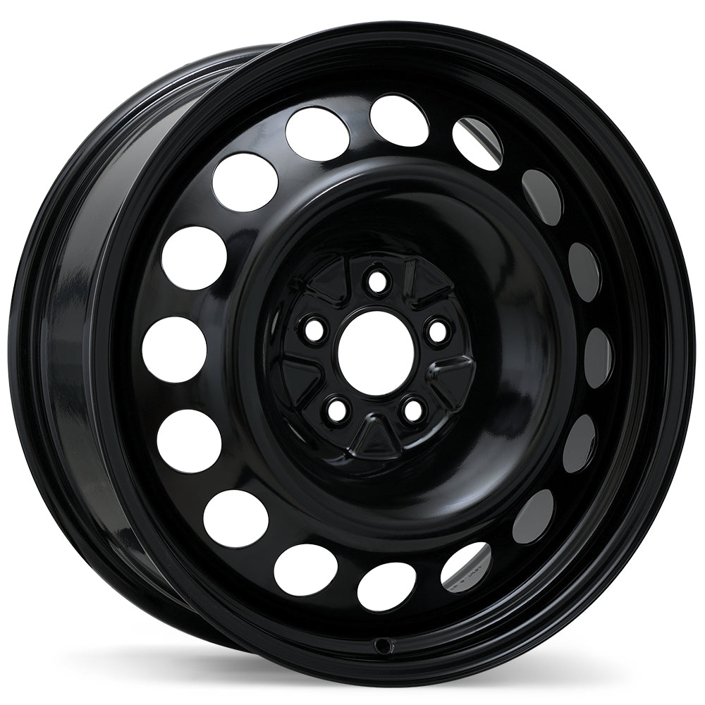 Steel Traditional / Traditionnel - 18X7.0 | 5X114.3 | 71.5 | +40 Black