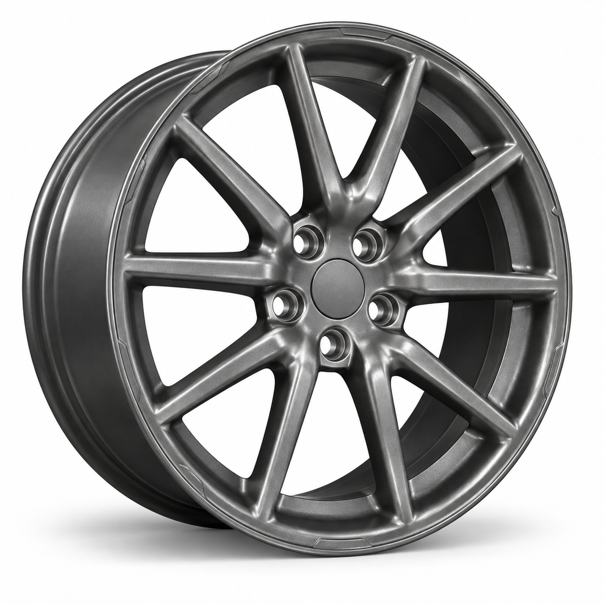 Axon Aero 18x8.5 +40 5x114.3 – Tesla Replica Wheel – Matte Grey